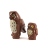 Brown Owl and Baby