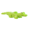 Bright Green Baby Crocodile