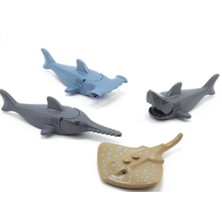 Sharks and Stingray Set