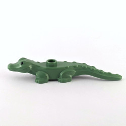 Sand Green Baby Crocodile