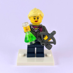 Female Astronomer with Baseplate