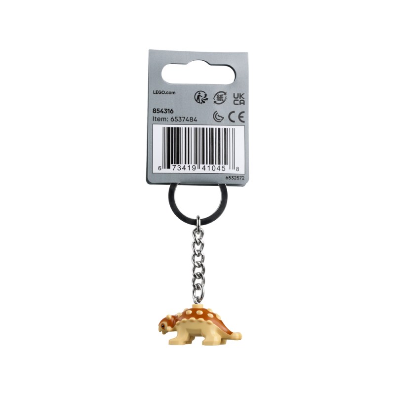 Baby Ankylosaurus Keyring