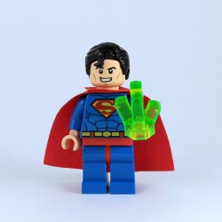 Superman Minifigure with Kryptonite