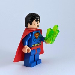 Superman Minifigure with Kryptonite