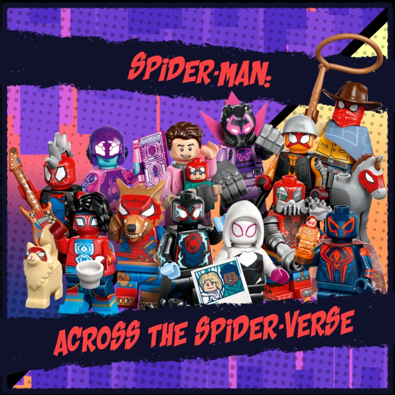 AcrossTheSpiderVerseCMF Choose Your Minifigure! Miles Morales/SpiderMan