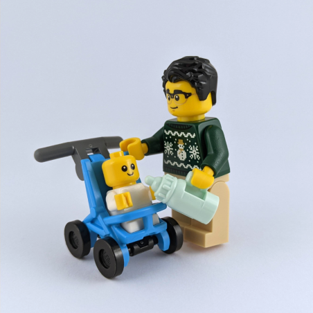 Christmas Stroll Set Baby & Dad