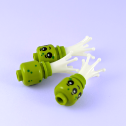 3 Aliens with Glow in the Dark Tentacles