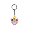 Butterfly Girl Keyring