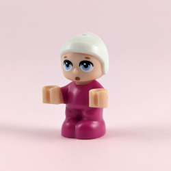 Micro Doll Emelia and Pram