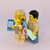 Lego Happy Family - Mum, Dad and Baby - Minifigures and Accessories