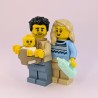 Lego Happy Family - Mum, Dad and Baby - Minifigures and Accessories