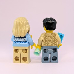 Lego Happy Family - Mum, Dad and Baby - Minifigures and Accessories